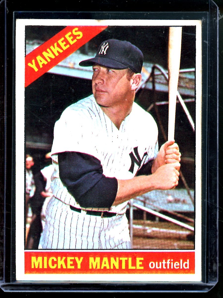 1966 Topps Mickey Mantle 50 Yankees - Trading Card Market