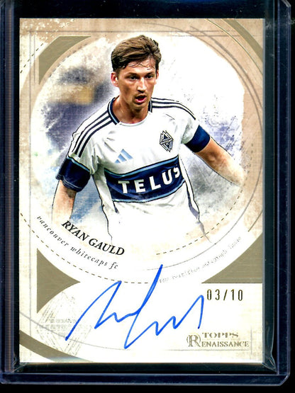 2025 Topps Renaissance Ryan Gauld MLS Autograph /10 Vancouver Whitecaps FC - Trading Card Market