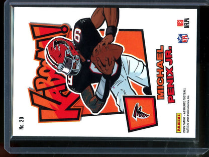 2025 Panini Absolute Michael Penix Jr Kaboom Case Hit Falcons - Trading Card Market