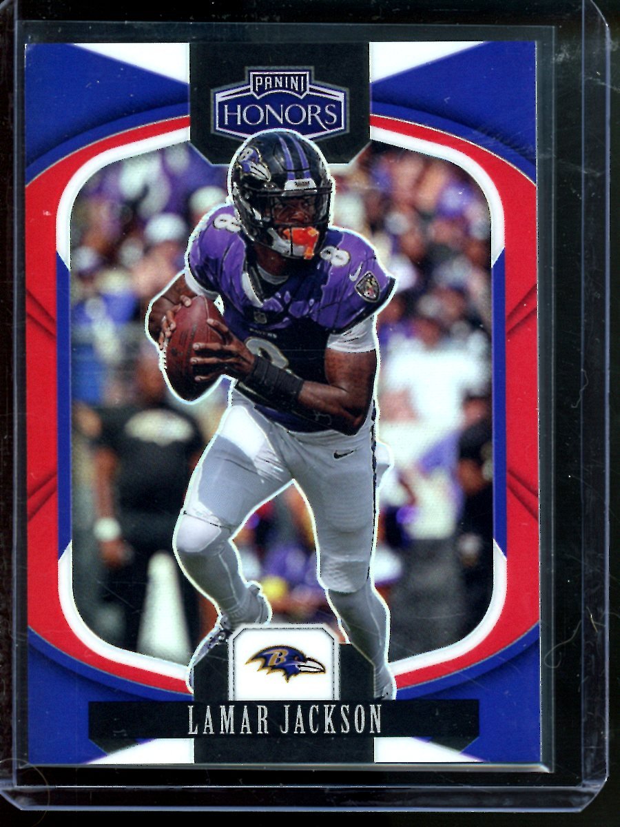 2025 Panini Honors Lamar Jackson Purple /35 Ravens - Trading Card Market