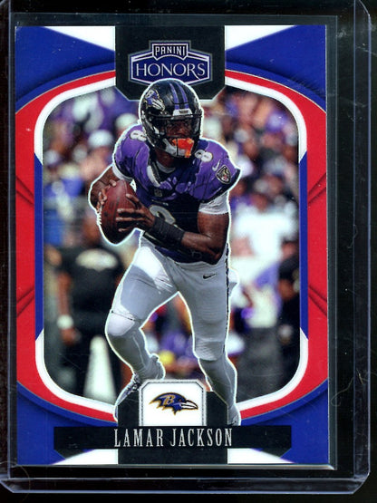 2025 Panini Honors Lamar Jackson Purple /35 Ravens - Trading Card Market