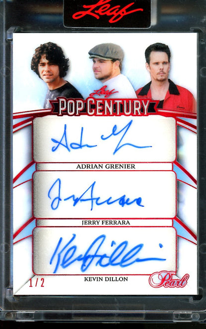 2026 Leaf Pop Century Grenier / Ferrara / Dillon / Connolly / Piven Autographs /2 Entourage - Trading Card Market