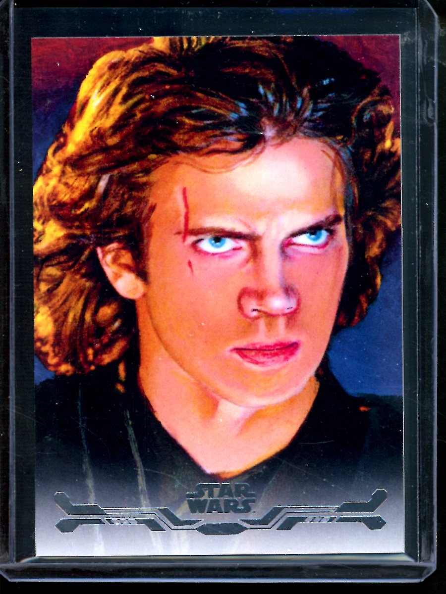2026 Topps Smugglers Outpost Anakin Skywalker Stellar Art Card - Trading Card Market