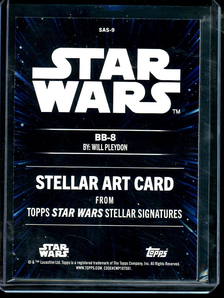 2026 Topps Smugglers Outpost BB - 8 Stellar Art Card /99 - Trading Card Market