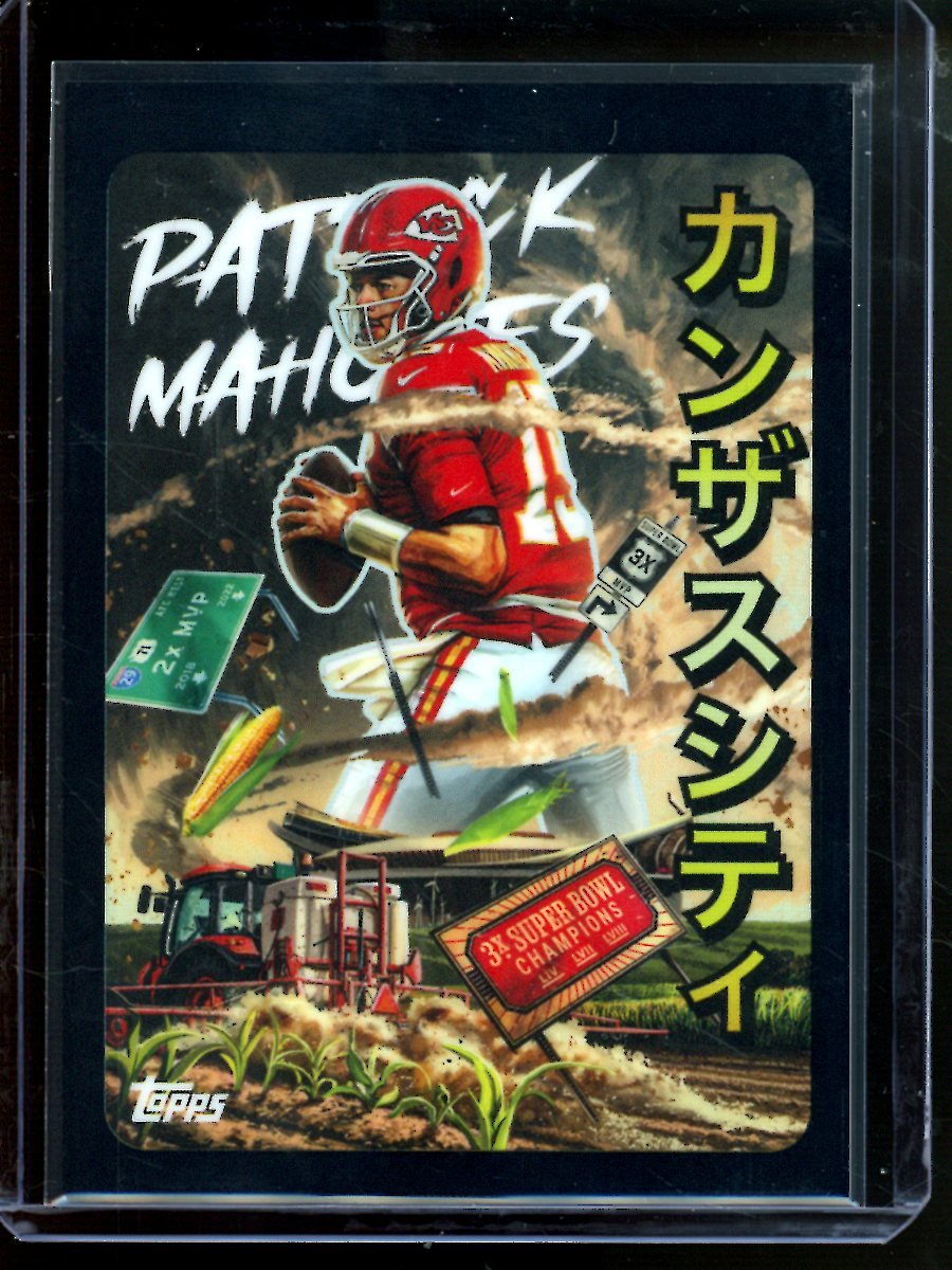 2025 Topps Chrome Patrick Mahomes Kaiju SSP Kai - 2 Chiefs - Trading Card Market