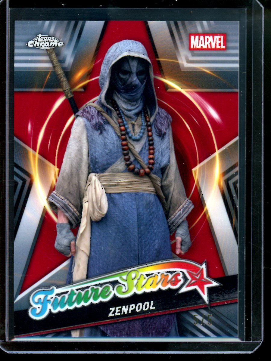 2025 Topps Chrome Zenpool Future Stars Red Refractor /5 Deadpool and Wolverine - Trading Card Market