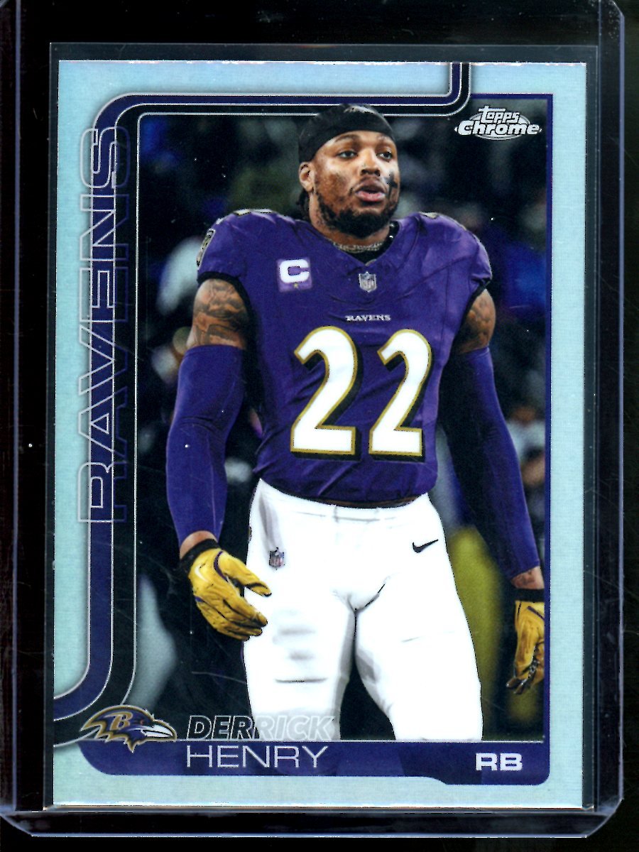 2025 Topps Chrome Derrick Henry Image Variation Refractor - Trading Card Market