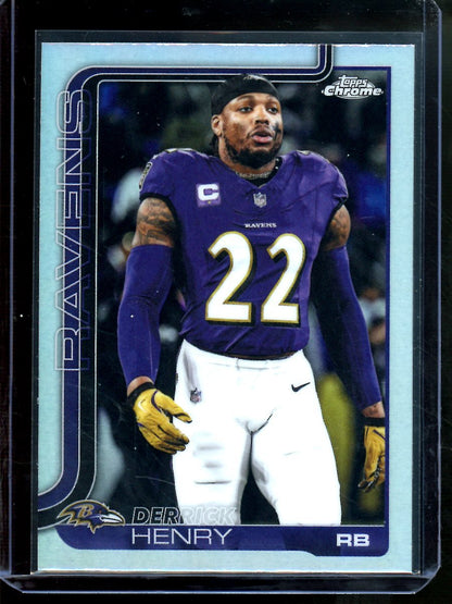 2025 Topps Chrome Derrick Henry Image Variation Refractor - Trading Card Market