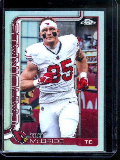 2025 Topps Chrome Trey McBride Image Variation Refractor Cardinals - Trading Card Market