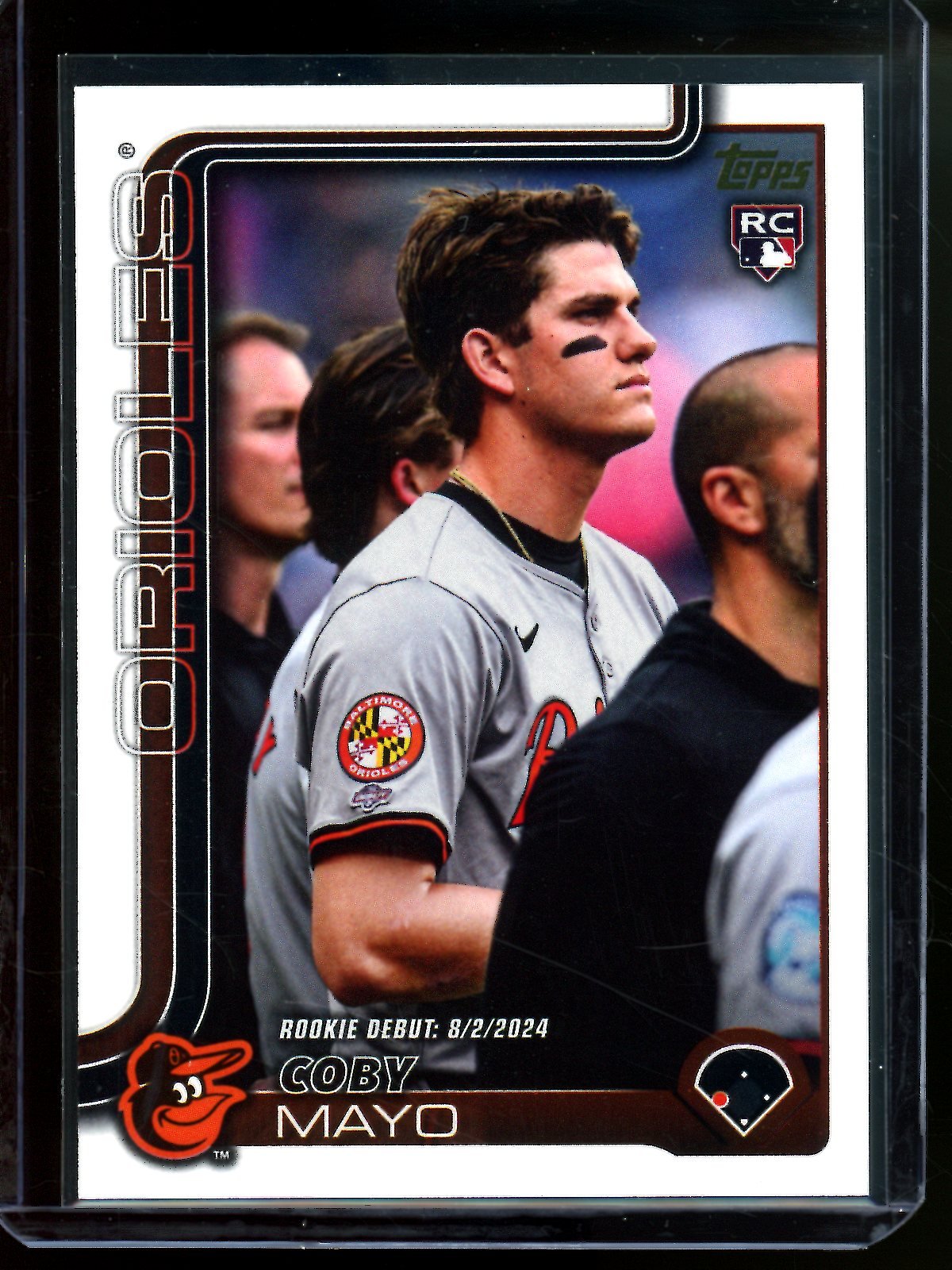 2025 Topps Flagship Coby Mayo Rookie Debut Golden Mirror SSP Orioles - Trading Card Market