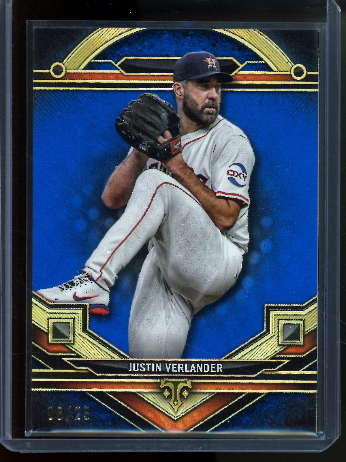 2024 Topps Triple Threads Justin Verlander Blue /25 Astros - Trading Card Market