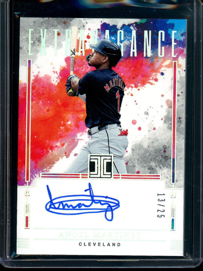 2025 Panini Impeccable Angel Martinez Extravagance Autograph /25 Guardians - Trading Card Market