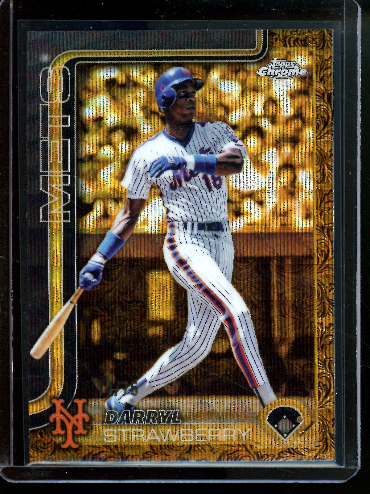 2025 Topps Chrome Darryl Strawberry Wave Refractor /75 Mets B - Trading Card Market