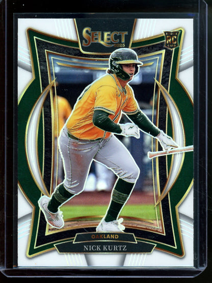 2025 Panini Select Nick Kurtz Concourse White Rookie /99 Athletics - Trading Card Market