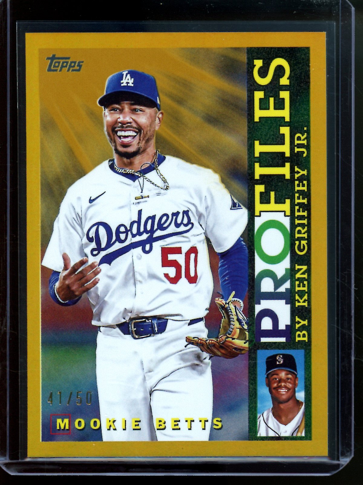 2026 Topps Archives Mookie Betts Profiles Gold /50 Dodgers - Trading Card Market