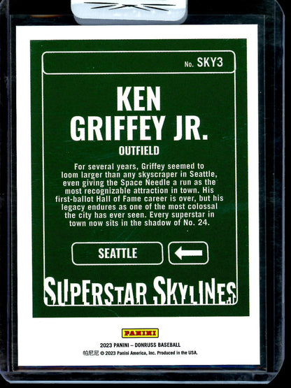 2023 Panini Donruss Ken Griffey Jr Superstar Skylines Mariners - Trading Card Market