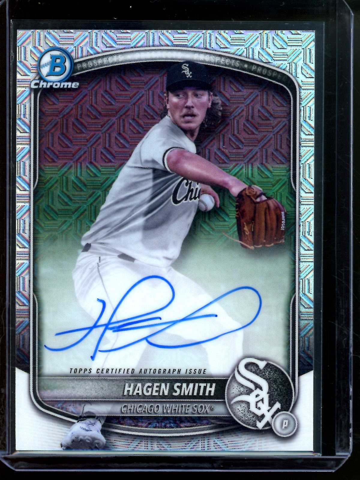 2025 Bowman Chrome Hagen Smith Mojo Autograph White Sox - Trading Card Market