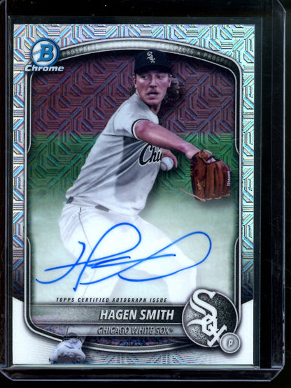 2025 Bowman Chrome Hagen Smith Mojo Autograph White Sox - Trading Card Market