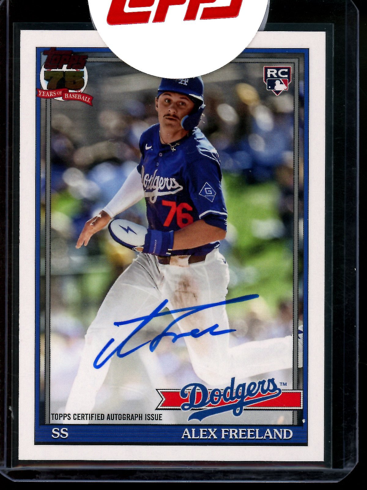 2026 Topps Flagship Alex Freeland Sealed Rookie Autograph Dodgers - Trading Card Market