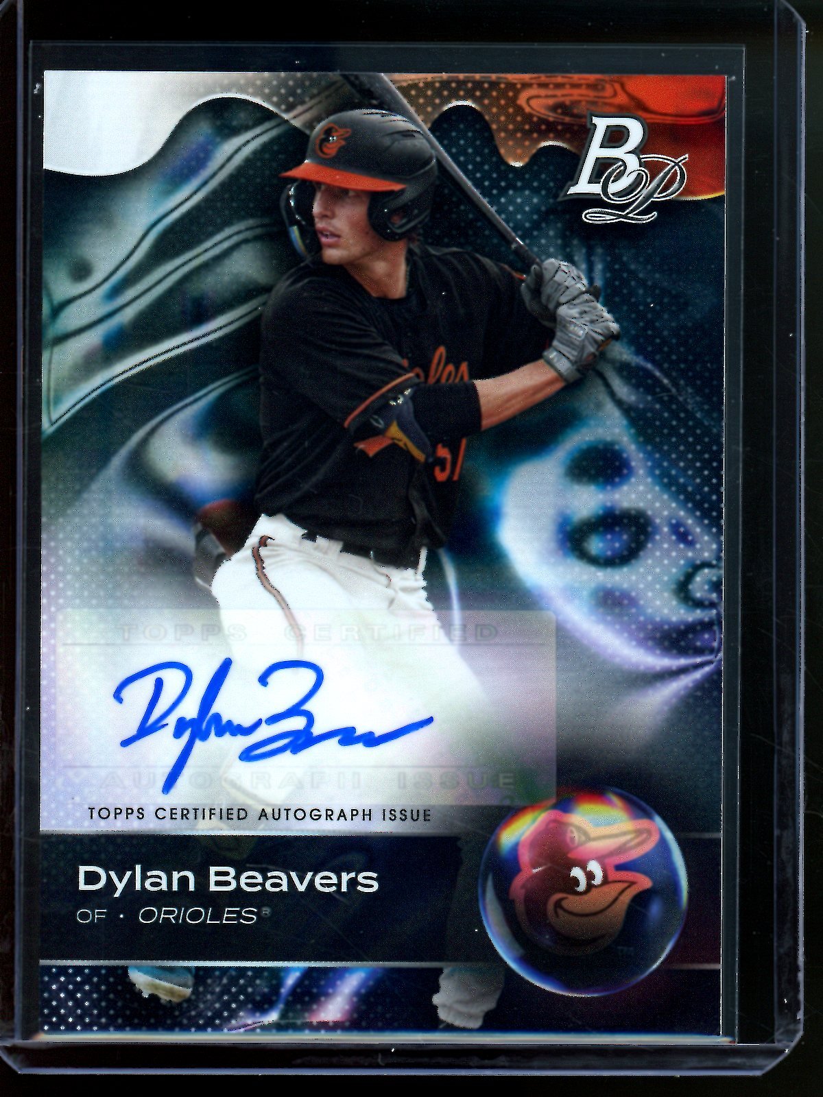 2023 Bowman Platinum Dylan Beavers Refractor Prospect Autograph Orioles - Trading Card Market