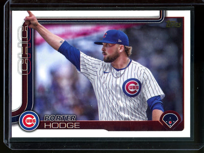 2025 Topps Flagship Porter Hodge Golden Mirror Image Variation Cubs - Trading Card Market