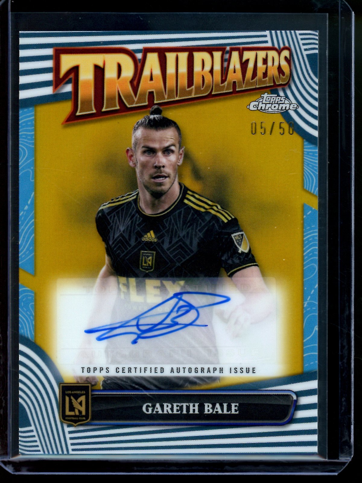 2024 Topps Chrome Gareth Bale Trailblazers Autograph Gold /50 LA - Trading Card Market