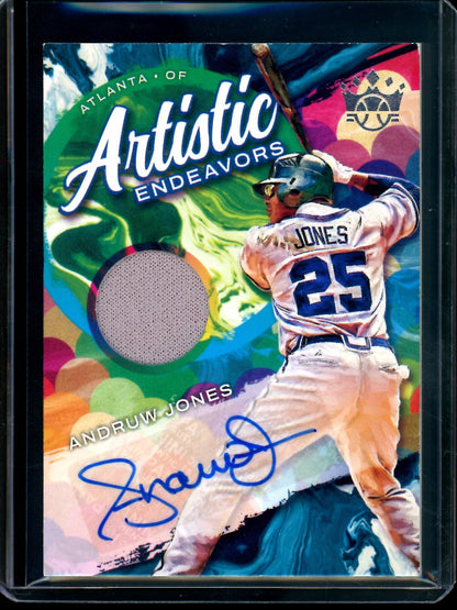 2022 Panini Diamond Kings Andruw Jones Artistic Endeavors Patch Autograph Braves - Trading Card Market
