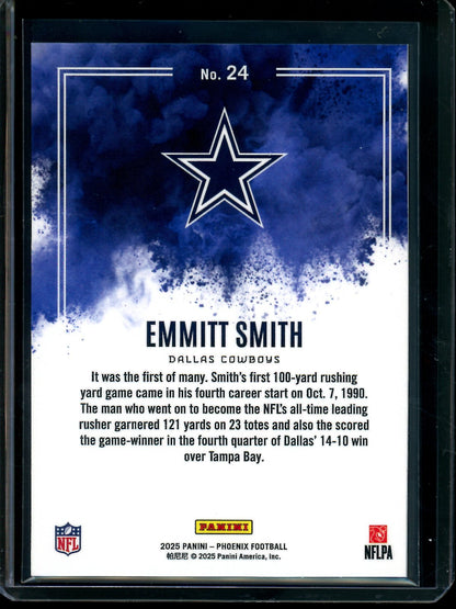 2025 Panini Phoenix Emmitt Smith Color Blast Case Hit Cowboys - Trading Card Market