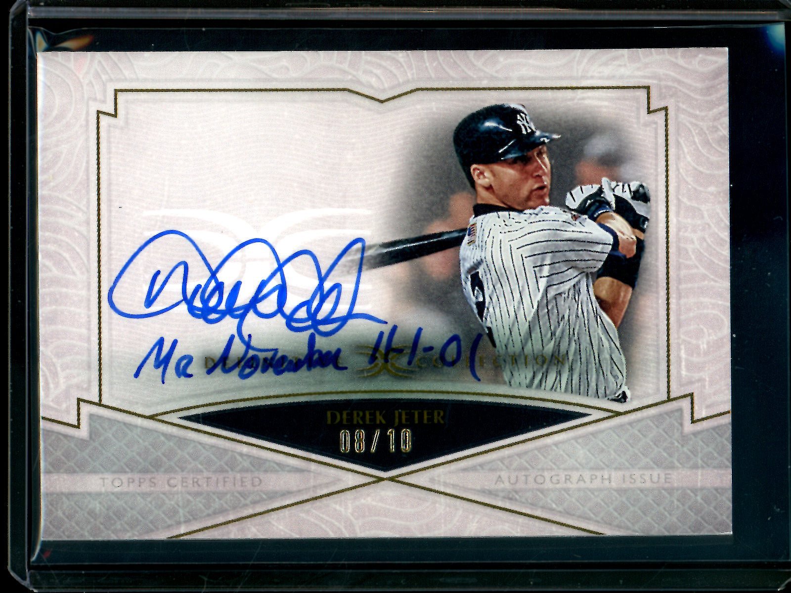2025 Topps Definitive Derek Jeter Moments Autograph Inscription /10 Yankees - Trading Card Market