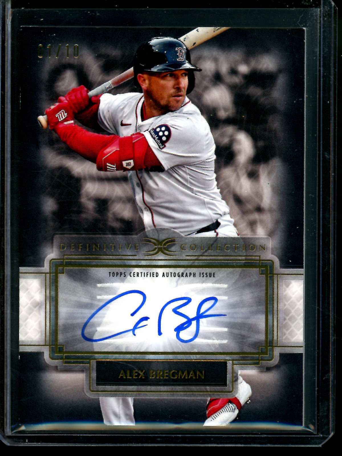 2025 Topps Definitive Alex Bregman Defining Images Autograph /10 Red Sox - Trading Card Market