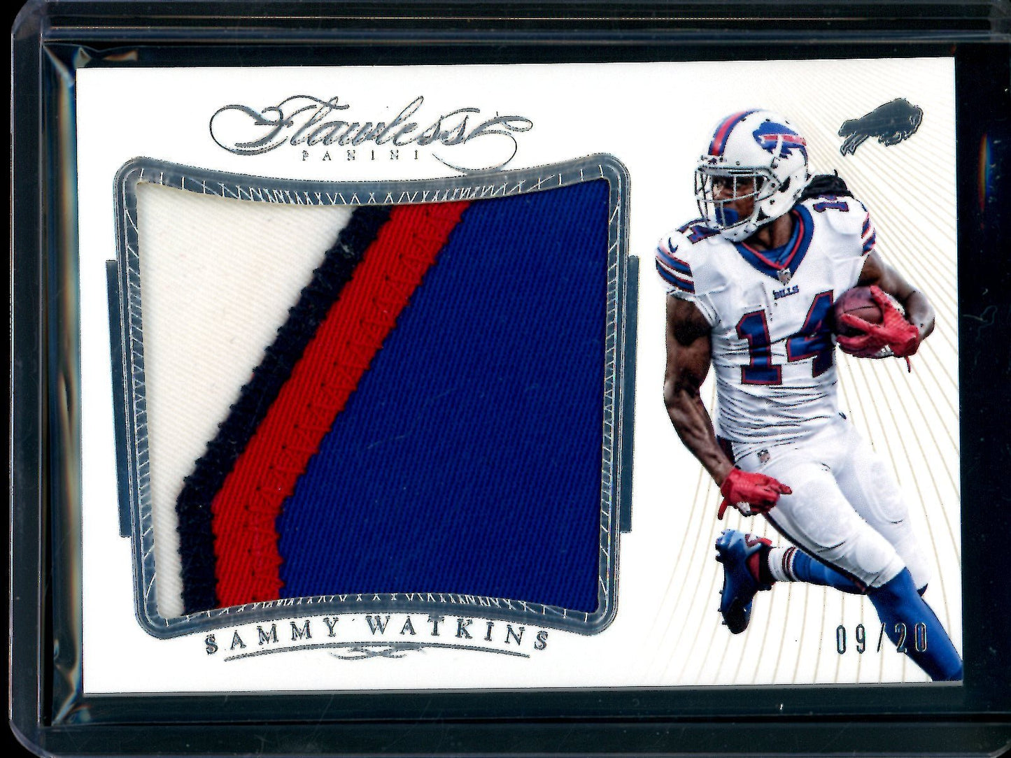 2015 Panini Flawless Sammy Watkins Jumbo Relic /20 Bills - Trading Card Market