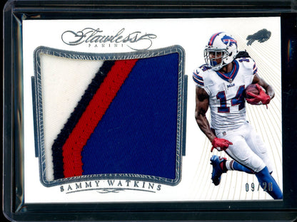 2015 Panini Flawless Sammy Watkins Jumbo Relic /20 Bills - Trading Card Market