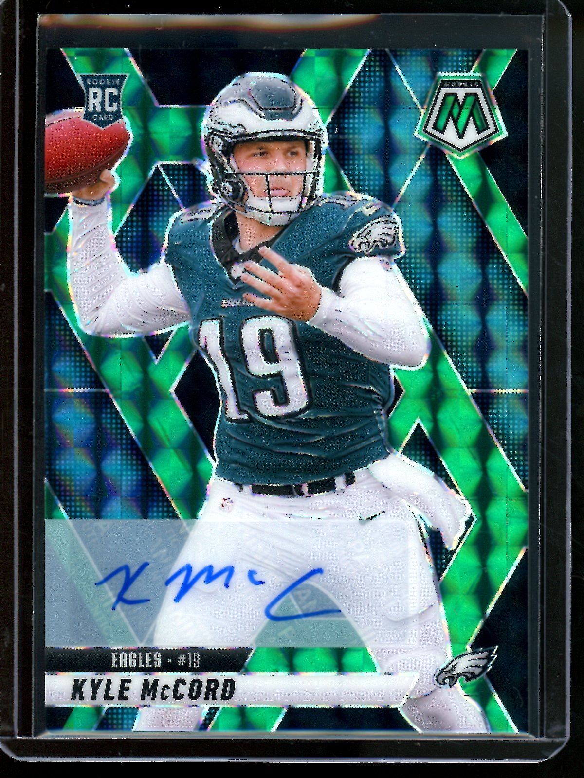 2025 Panini Mosaic Kyle McCord Rookie Autograph /25 Eagles - Trading Card Market