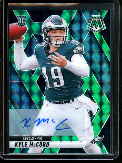 2025 Panini Mosaic Kyle McCord Rookie Autograph /25 Eagles - Trading Card Market