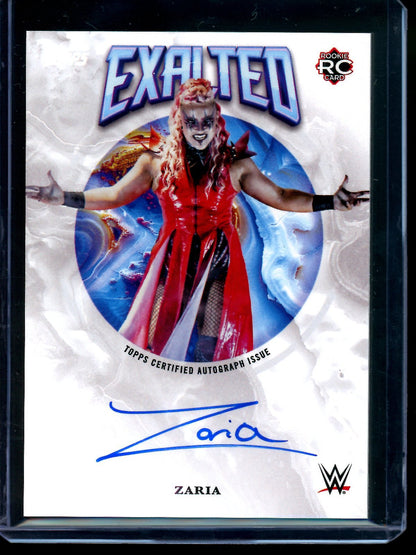 2025 Topps Exalted Zaria Autograph Rookie EXA - ZAR - Trading Card Market