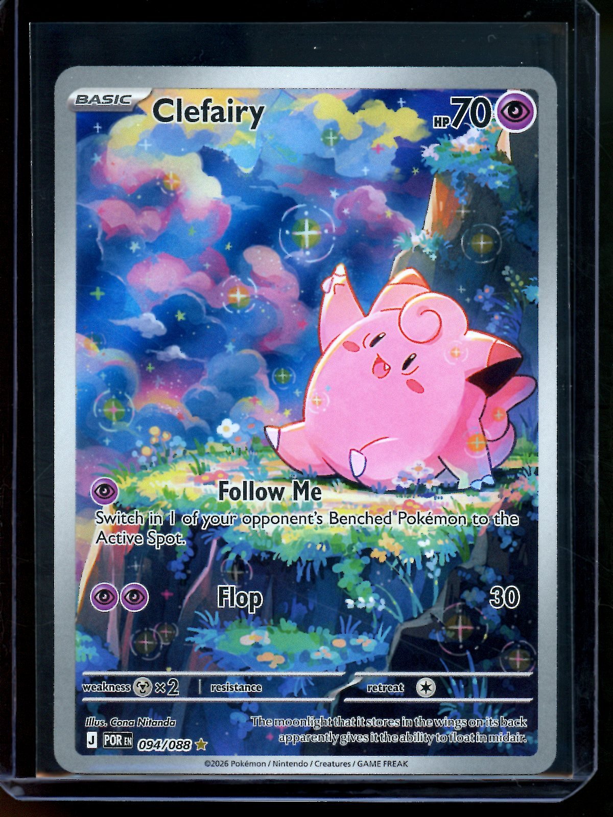 2026 Pokemon Perfect Order Clefairy 094/088 - Trading Card Market
