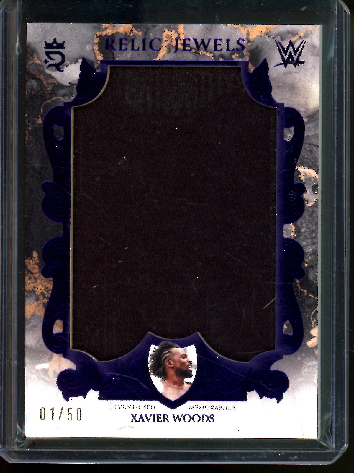 2025 Topps Royalty Xavier Woods Relic Jewels Card /50 - Trading Card Market