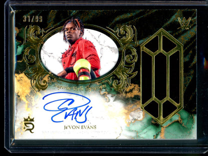 2025 Topps Royalty Je'Von Evans Superior Relic Signatures /99 - Trading Card Market