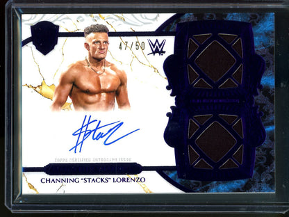 2025 Topps Royalty Channing "Stacks" Lorenzo Regalia Relic Signatures /50 - Trading Card Market