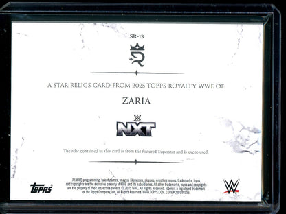 2025 Topps Royalty Zarla Rookie Event Used Memorabilia /99 - Trading Card Market