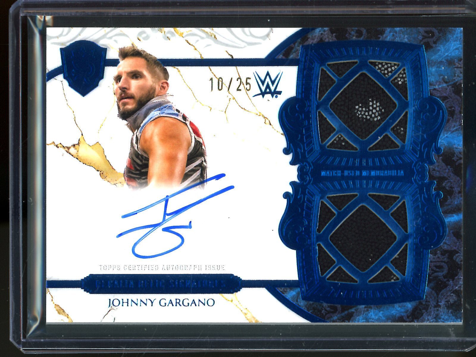 2025 Topps Royalty Johnny Gargano Regalia Relic Signatures /25 - Trading Card Market