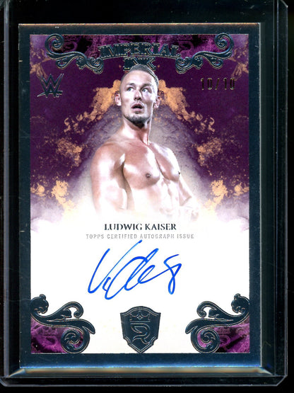 2025 Topps Royalty Ludwig Kaiser Imperial Ink Autograph /10 - Trading Card Market