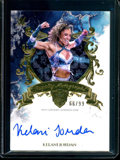 2025 Topps Royalty Kelani Jordan Autograph Card RAU - KJO /99 - Trading Card Market