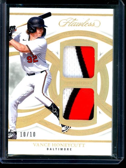 2025 Topps Flawless Vance Honeycutt Dual Relic Gold /10 Orioles - Trading Card Market