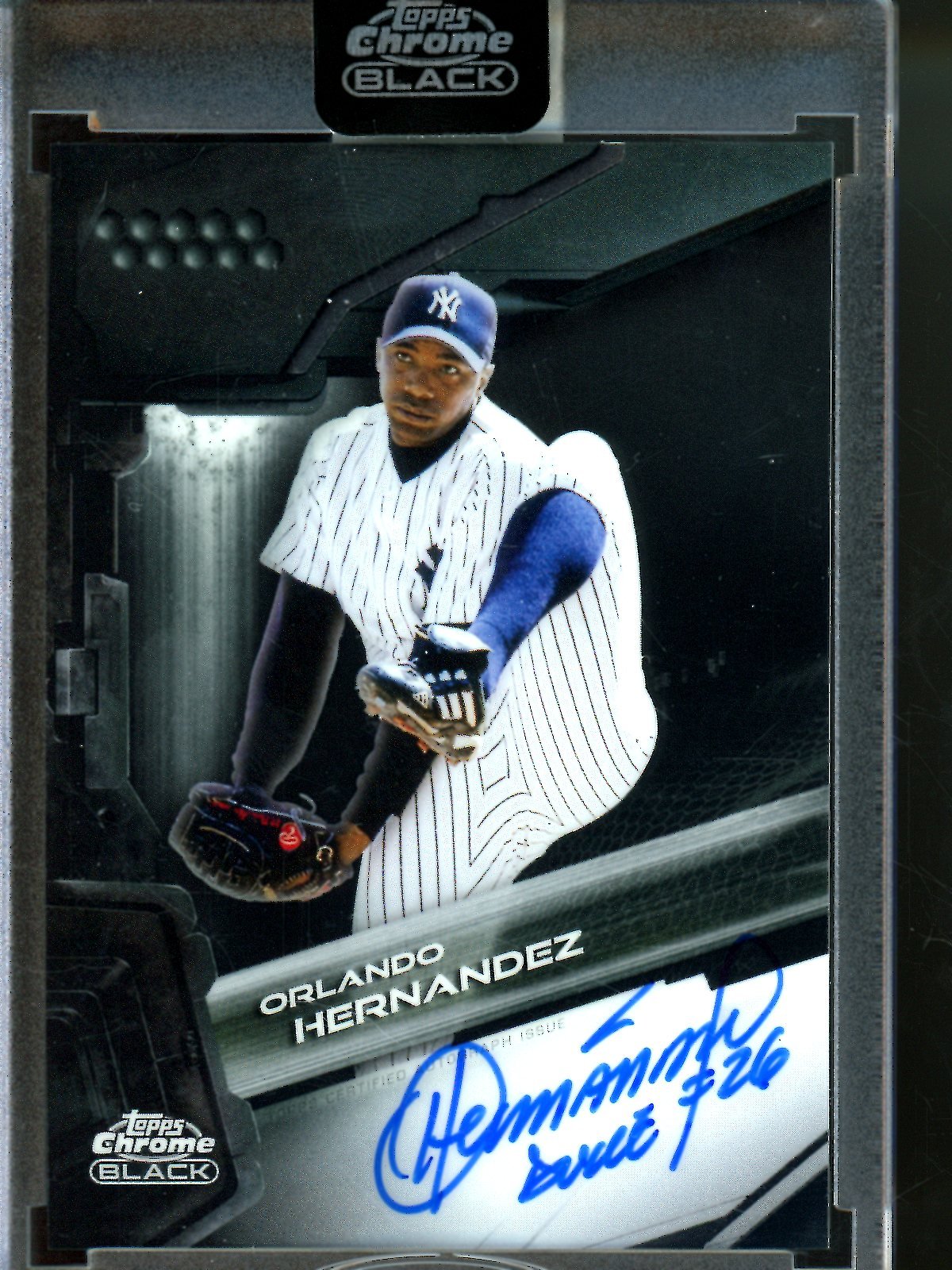 2026 Topps Black Orlando Hernandez Sealed Autograph Yankees - Trading Card Market