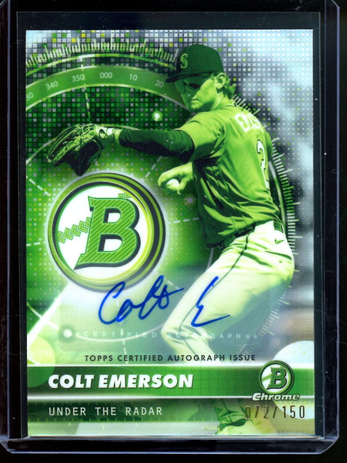 2026 Bowman Colt Emerson Under the Radar Autograph Refractor /150 Mariners - Trading Card Market