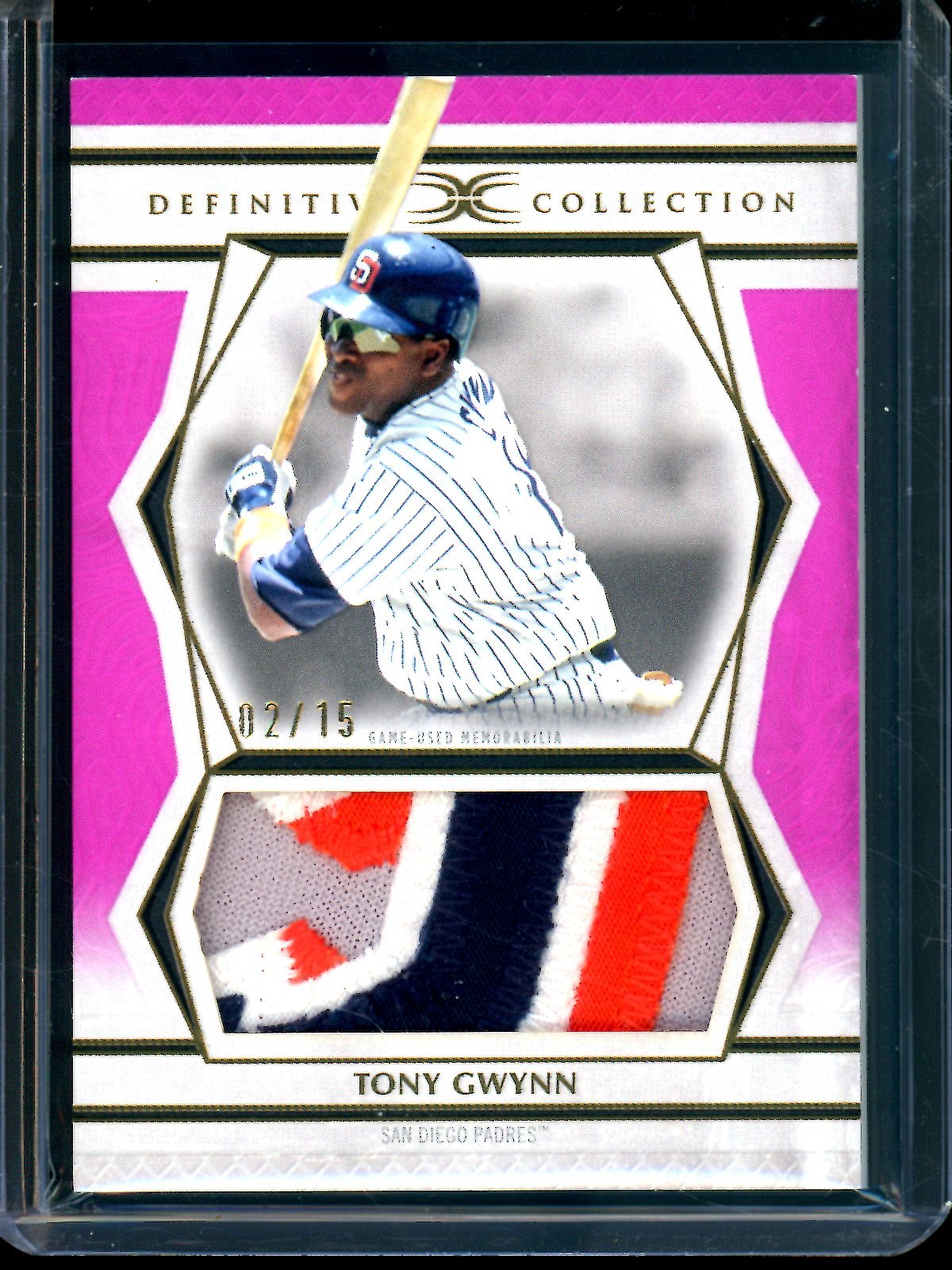 2025 Topps Definitive Tony Gwynn Jumbo Patch Relic /15 Padres - Trading Card Market