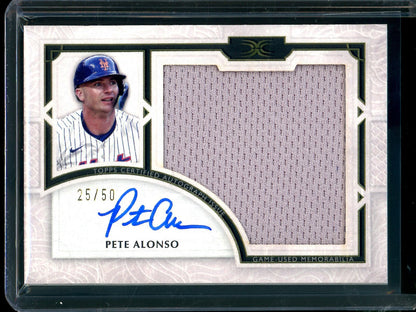 2025 Topps Definitive Pete Alonso Patch Autograph /50 Mets / Orioles - Trading Card Market