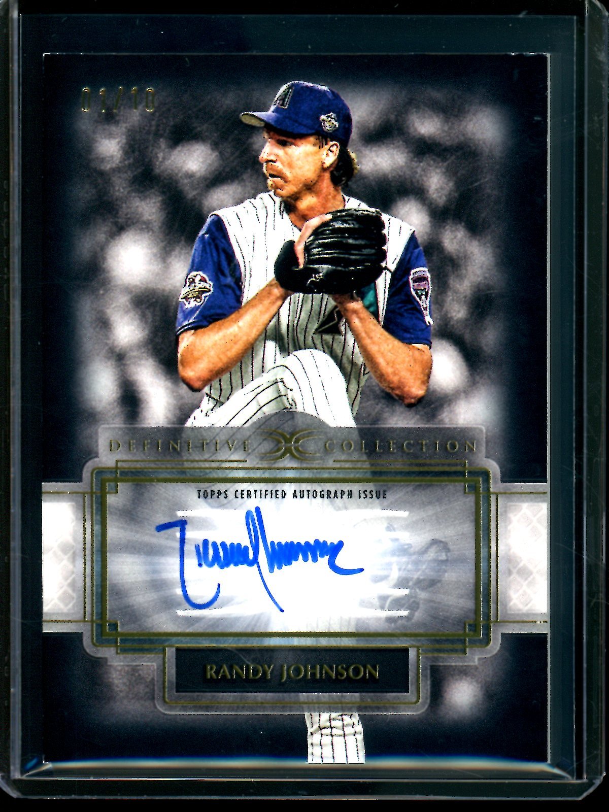 2025 Topps Definitive Randy Johnson Defining Images Autograph /10 Diamondbacks - Trading Card Market