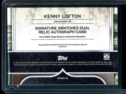 2025 Topps Museum Collection Kenny Lofton Signature Swatches Autograph /50 Cubs - Trading Card Market